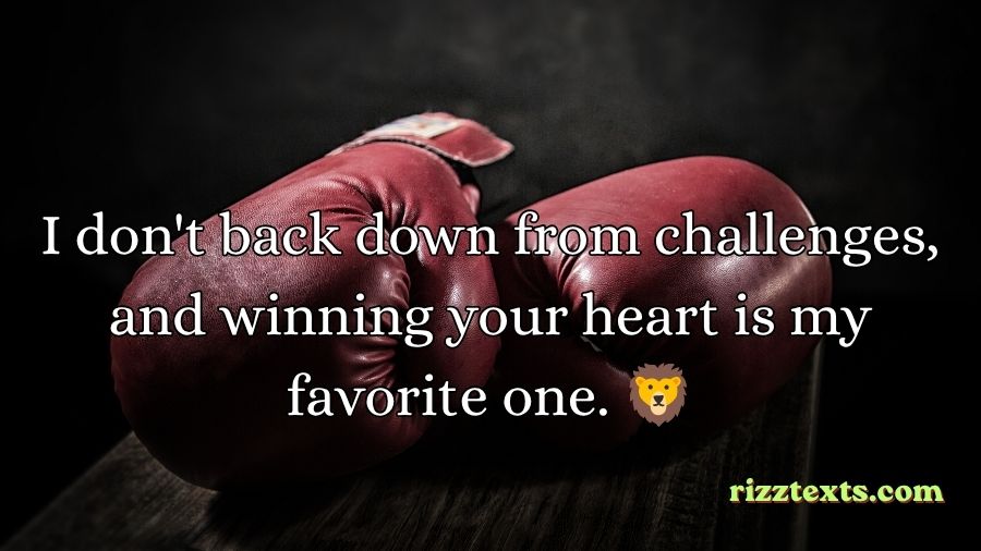 Boxing Rizz Lines