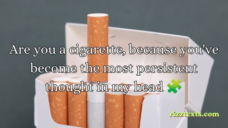 Cigarette Rizz Lines