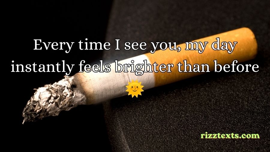 Cigarette Rizz Lines