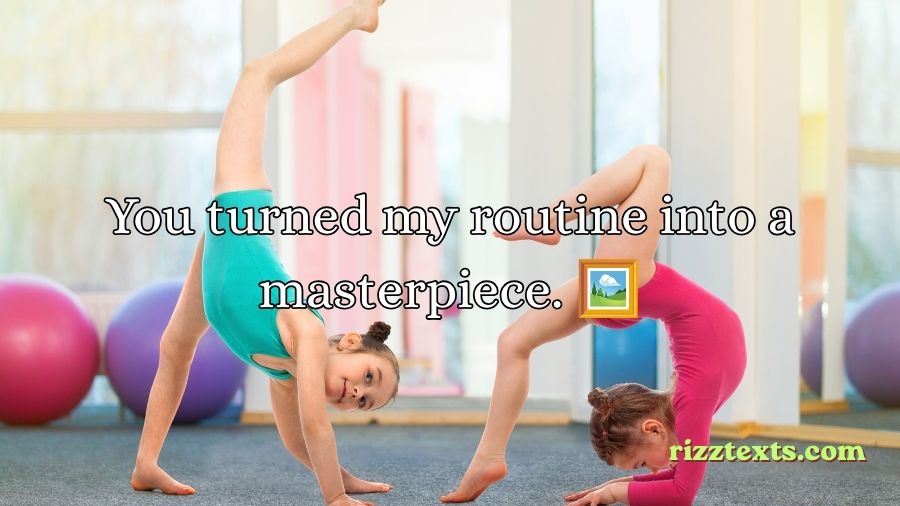 Gymnastics Rizz Lines