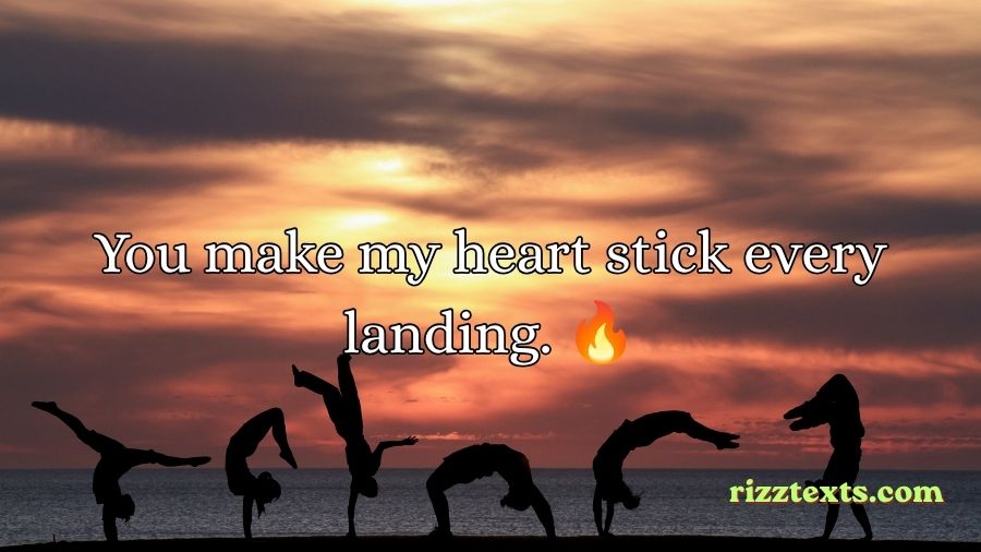 Gymnastics Rizz Lines