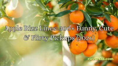 Orange Rizz Lines