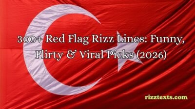 Red Flag Rizz Lines
