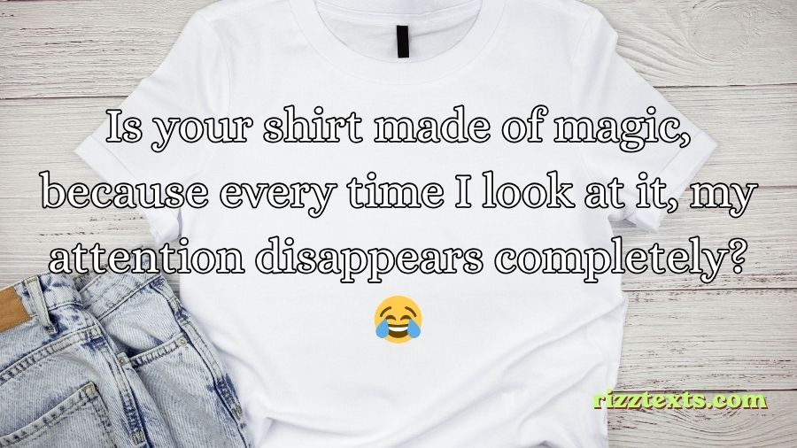 Shirt Rizz Lines