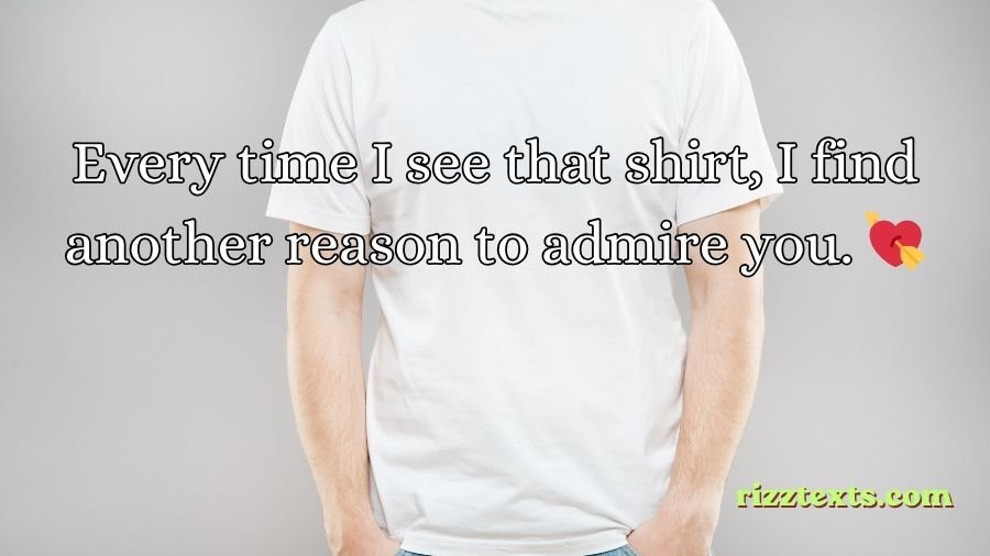 Shirt Rizz Lines