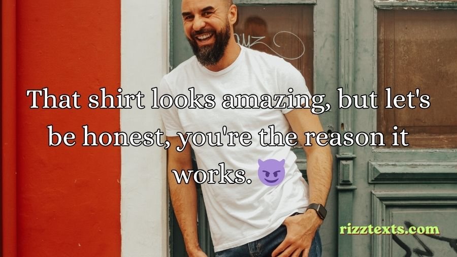Shirt Rizz Lines
