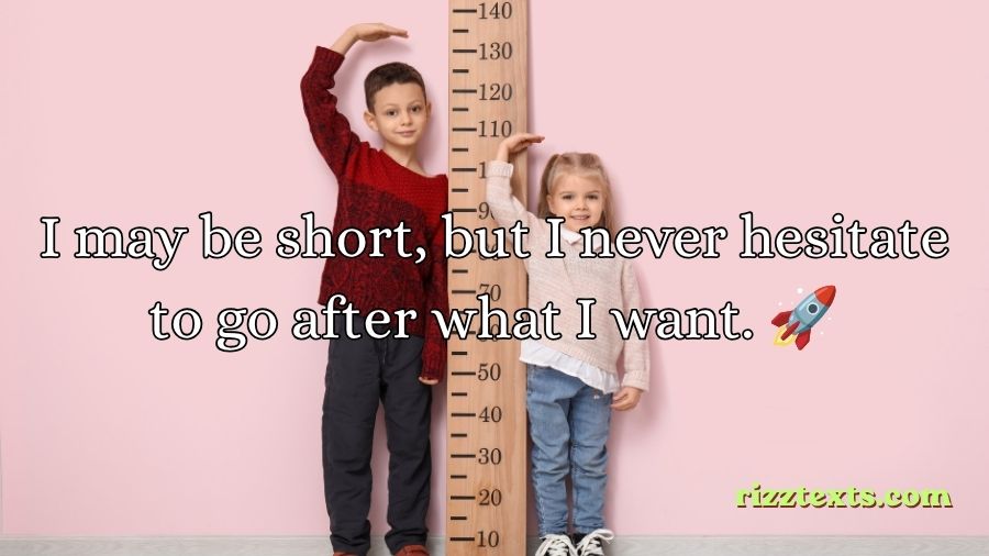 Short Height Rizz Lines