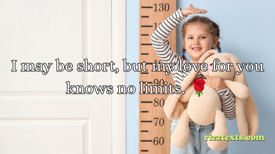 Short Height Rizz Lines