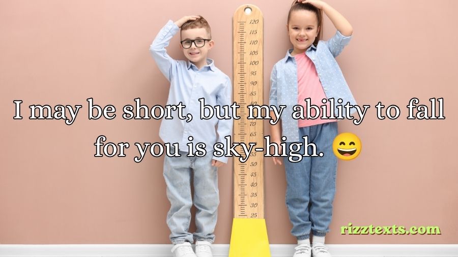 Short Height Rizz Lines