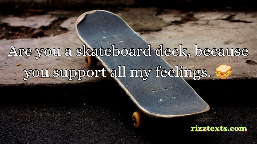Skateboard Rizz Lines