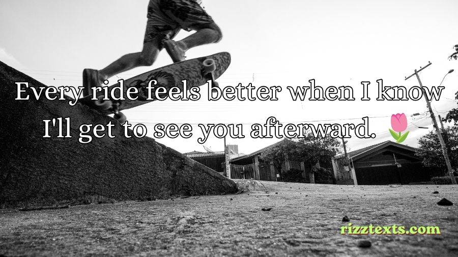 Skateboard Rizz Lines