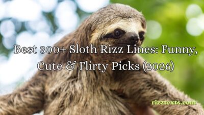 Sloth Rizz Lines