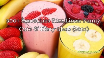 Smoothies Rizz Lines