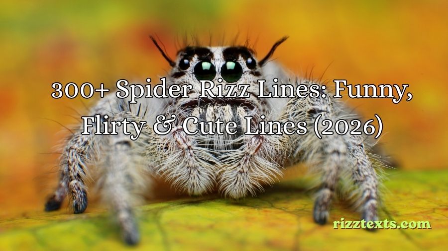 Spider Rizz Lines