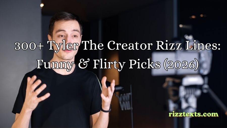Tyler The Creator Rizz Lines