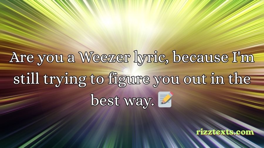 Weezer Rizz Lines