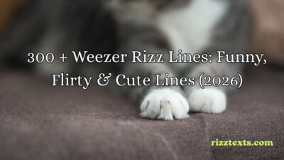 Weezer Rizz Lines