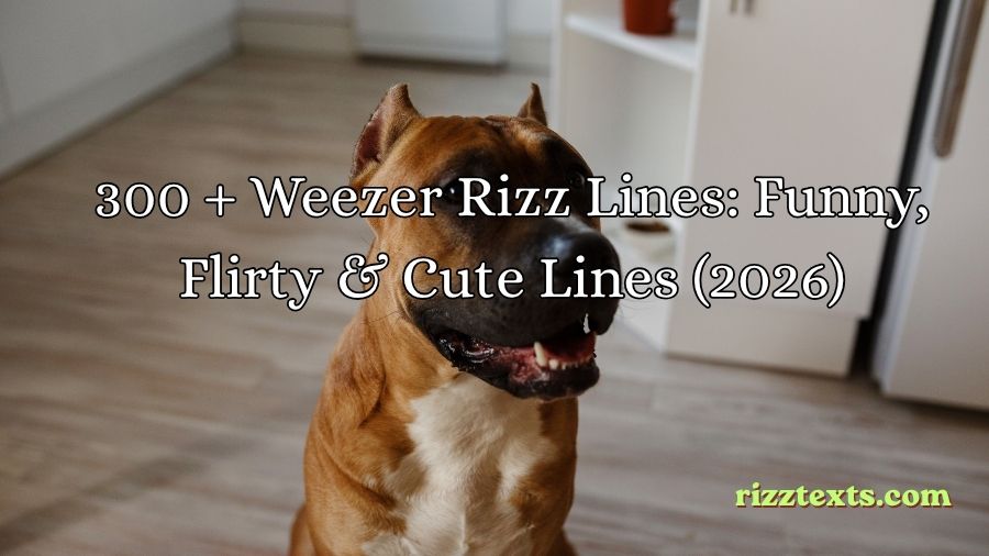 Weezer Rizz Lines