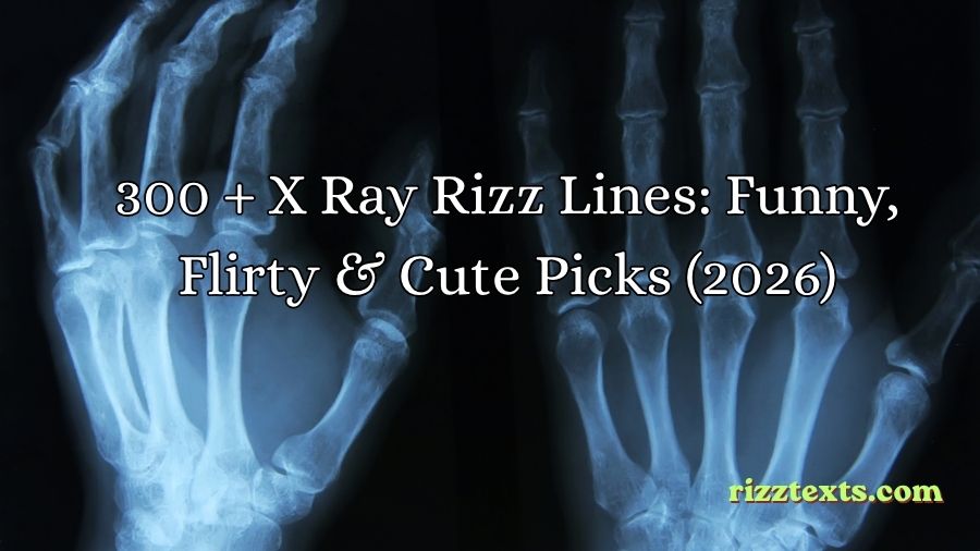 X Ray Rizz Lines